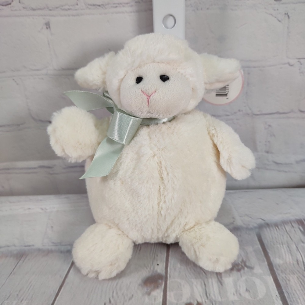 Stout Sprouts Lambykin Lamb 6" Plush Stuffed Animal Bearington Baby Collection